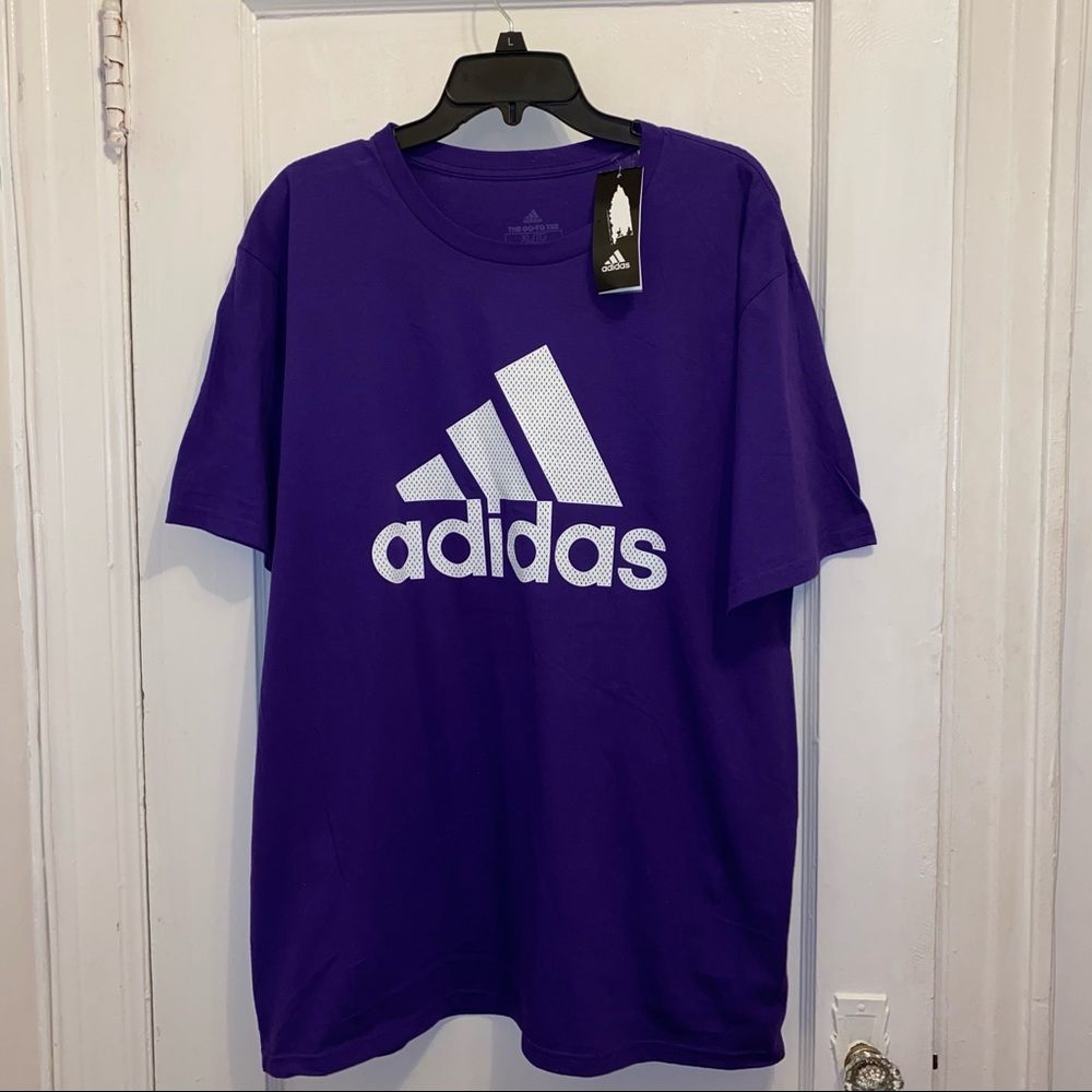 Men’s Adidas Tie Shirt-Size XL